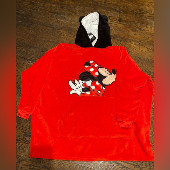 Disney Red and Black Minnie Mouse Hoodie - Picture 4 of 13